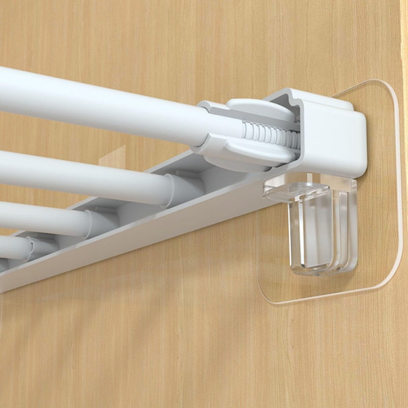 Ourart 30 Pieces Adhesive Shelf Bracket, Punch Free Reinforced Design Shelf Support Pegs for Shelves Kitchen Cabinet Book Closet - Image 3
